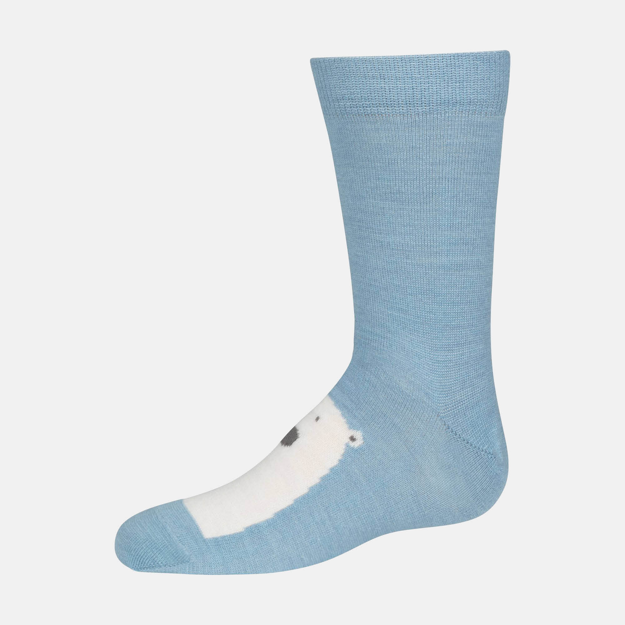 Wool Socks KidsJr, Light Blue, hi-res